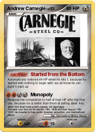 Pokemon Andrew Carnegie