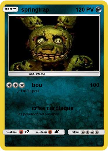 Pokemon springtrap