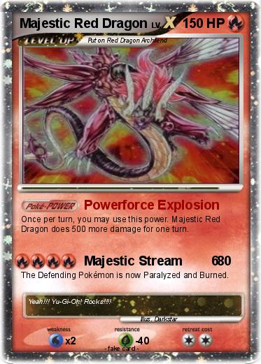 Pokemon Majestic Red Dragon