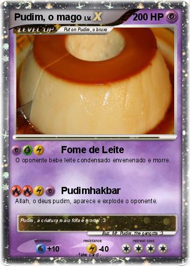 Pokemon Pudim, o mago