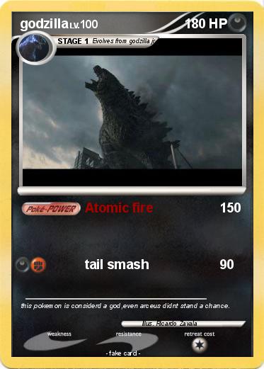 Pokemon godzilla