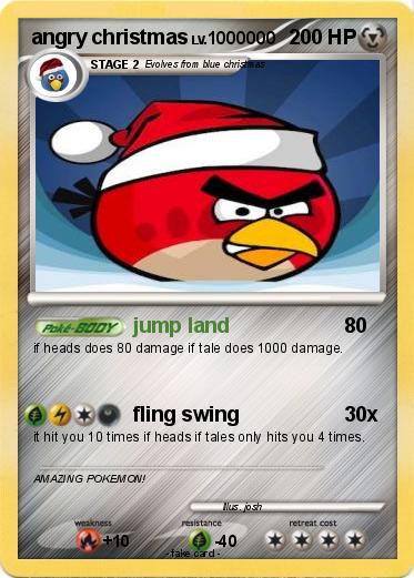 Pokemon angry christmas