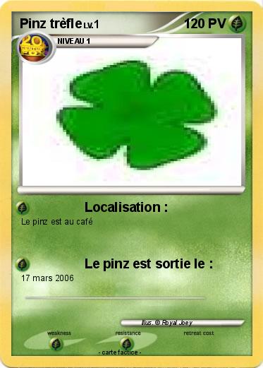 Pokemon Pinz trèfle