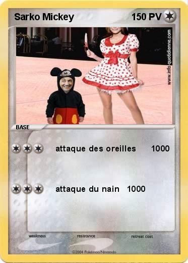 Pokemon Sarko Mickey
