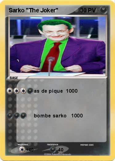 Pokemon Sarko "The Joker"