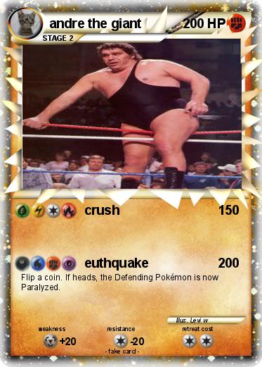 Pokemon andre the giant