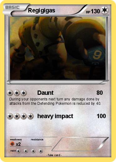 Pokemon Regigigas