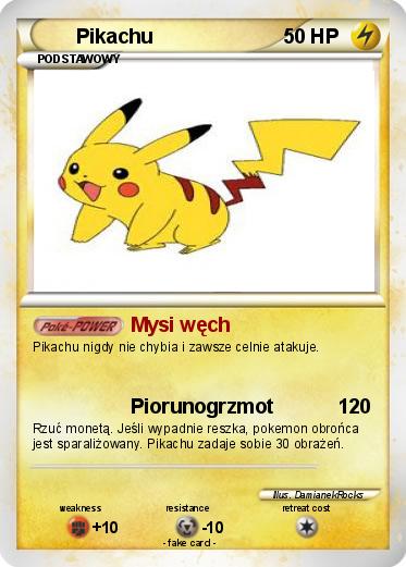 Pokemon Pikachu