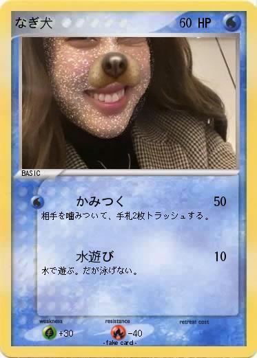 Pokemon なぎ犬