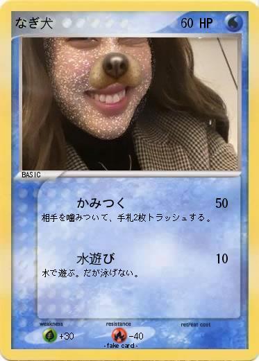 Pokemon なぎ犬