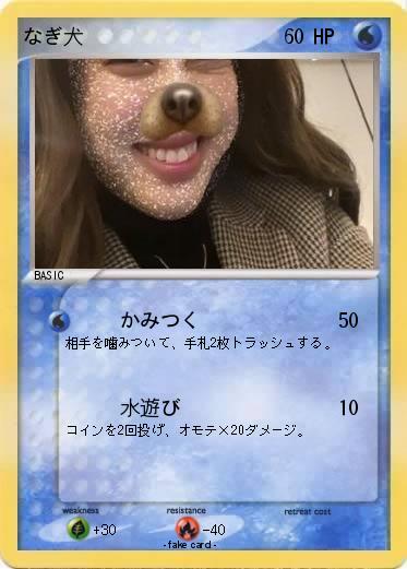 Pokemon なぎ犬