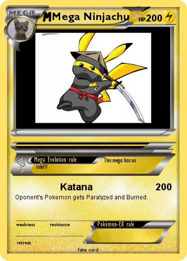 Pokemon Mega Ninjachu
