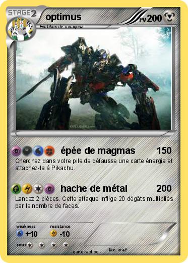 Pokemon optimus
