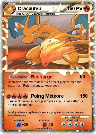Pokemon Dracaufeu