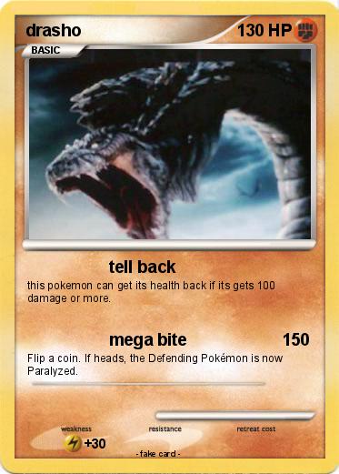 Pokemon drasho