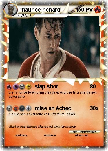Pokemon maurice richard