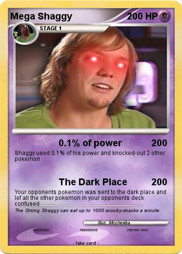 Pokemon Mega Shaggy