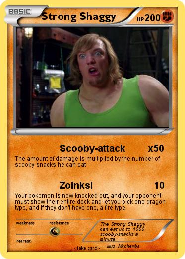 Pokemon Strong Shaggy