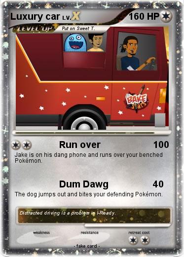 Pokemon Luxury car