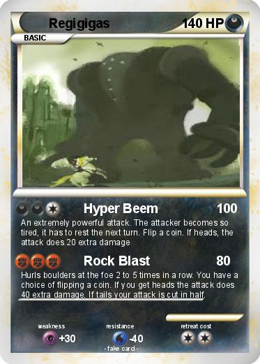 Pokemon Regigigas