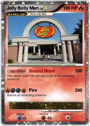 Pokemon Jelly Belly Man