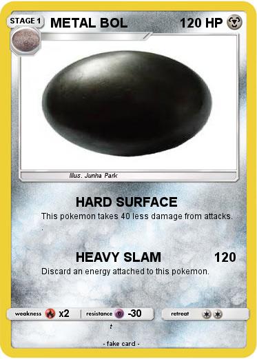 Pokemon METAL BOL