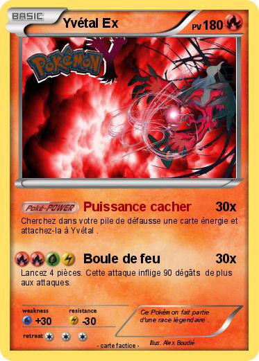 Pokemon Yvétal Ex