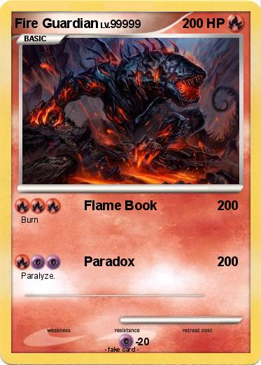 Pokemon Fire Guardian