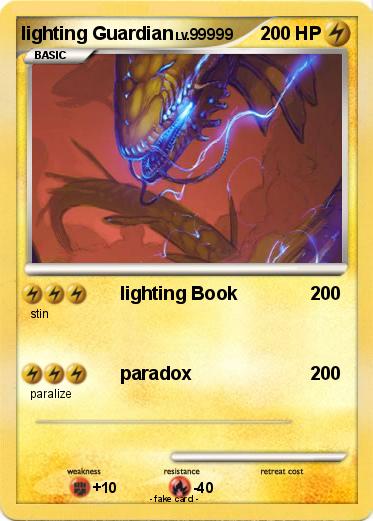 Pokemon lighting Guardian