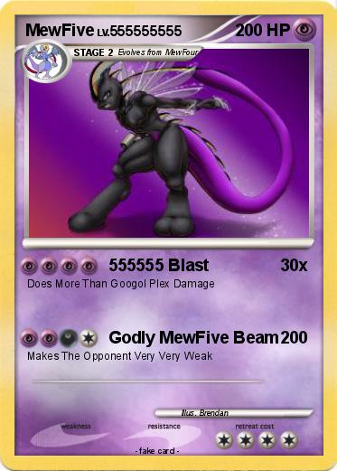 Pokemon MewFive