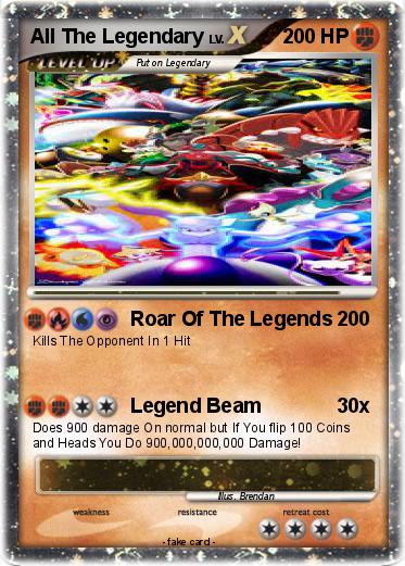 Pokemon All The Legendary