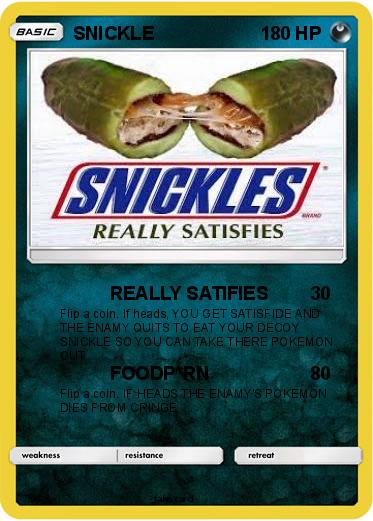 Pokemon SNICKLE