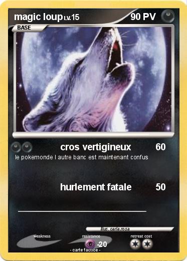 Pokemon magic loup