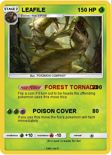 Pokemon LEAFILE