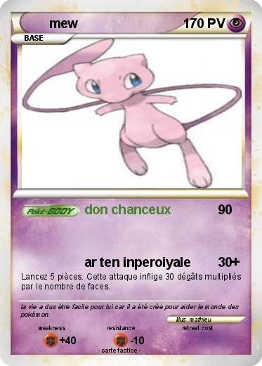 Pokemon mew