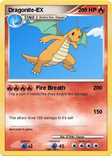 Pokemon Dragonite-EX