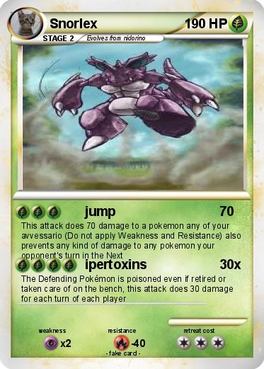 Pokemon Snorlex
