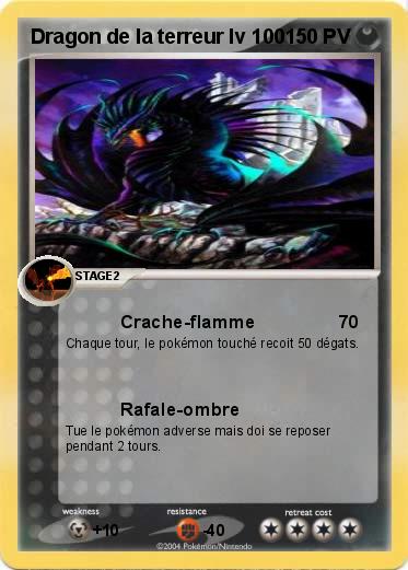 Pokemon Dragon de la terreur lv 100