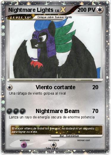 Pokemon Nightmare Lights
