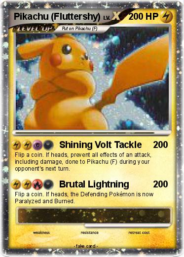 Pokemon Pikachu (Fluttershy)