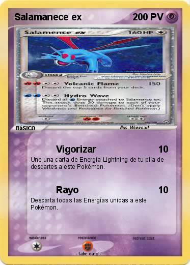 Pokemon Salamanece ex