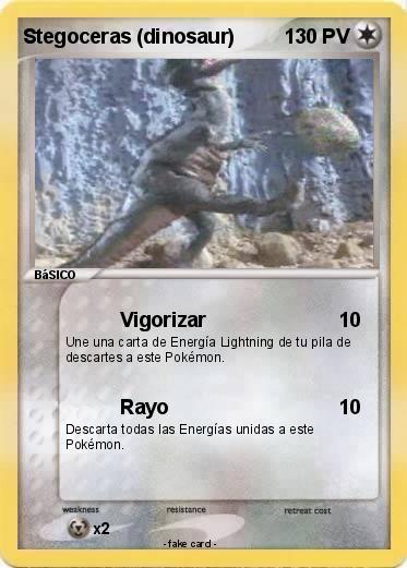 Pokemon Stegoceras (dinosaur)