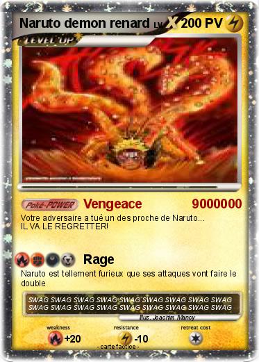 Pokemon Naruto demon renard