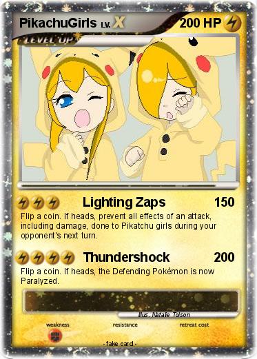 Pokemon PikachuGirls