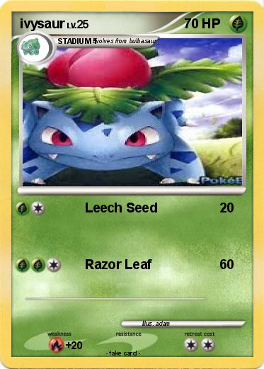 Pokemon ivysaur