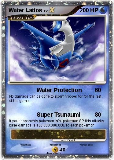 Pokemon Water Latios