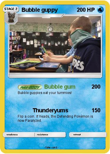 Pokemon Bubble guppy