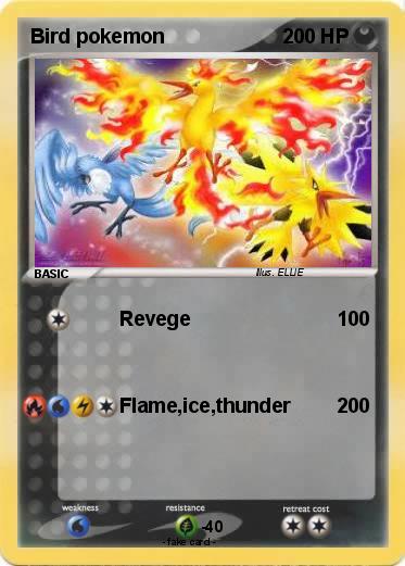 Pokemon Bird pokemon