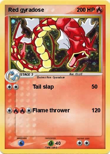 Pokemon Red gyradose