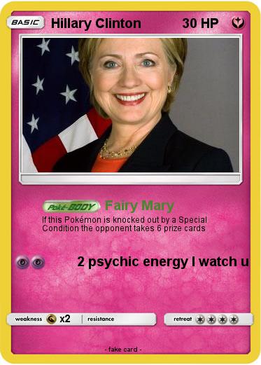 Pokemon Hillary Clinton